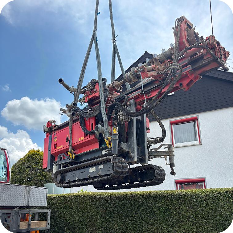 3D Brunnenbau Arbeit